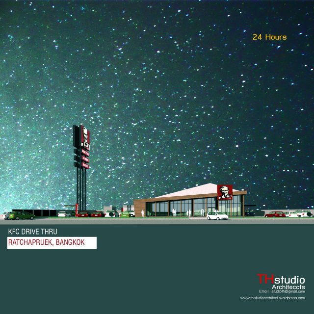 KFC-DRIVE-THRU THstudio Architects